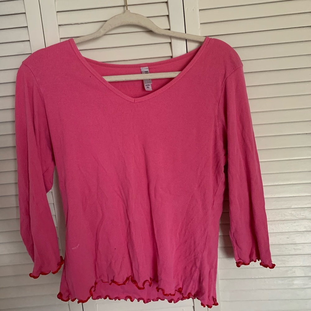 Pink long sleeve